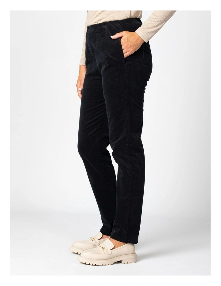 Slim Leg Signature Cord Pant in Blue