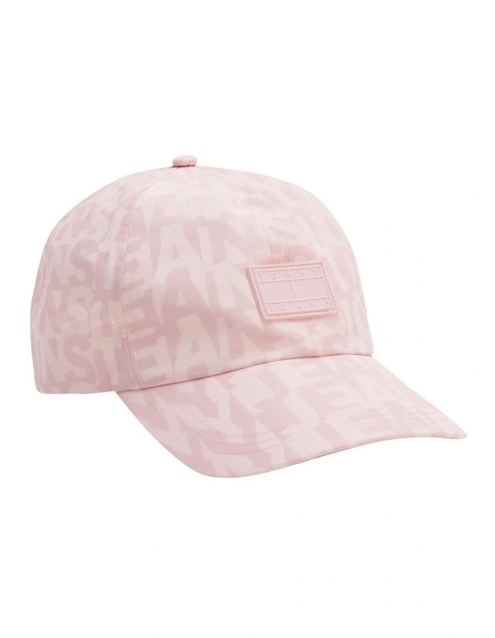 Tonal Logo Baseball Cap in Pink
