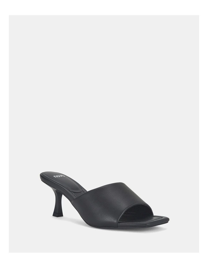 Ulesi Mules Heel in Black