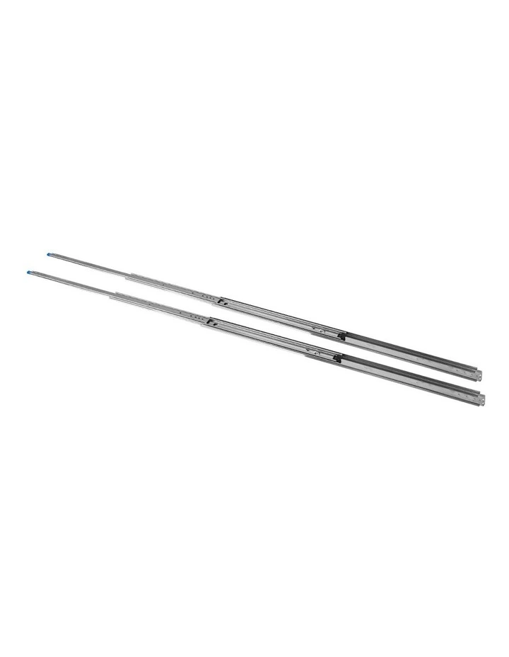 227kg Drawer Slides Draw Locking 1219mm in Silver
