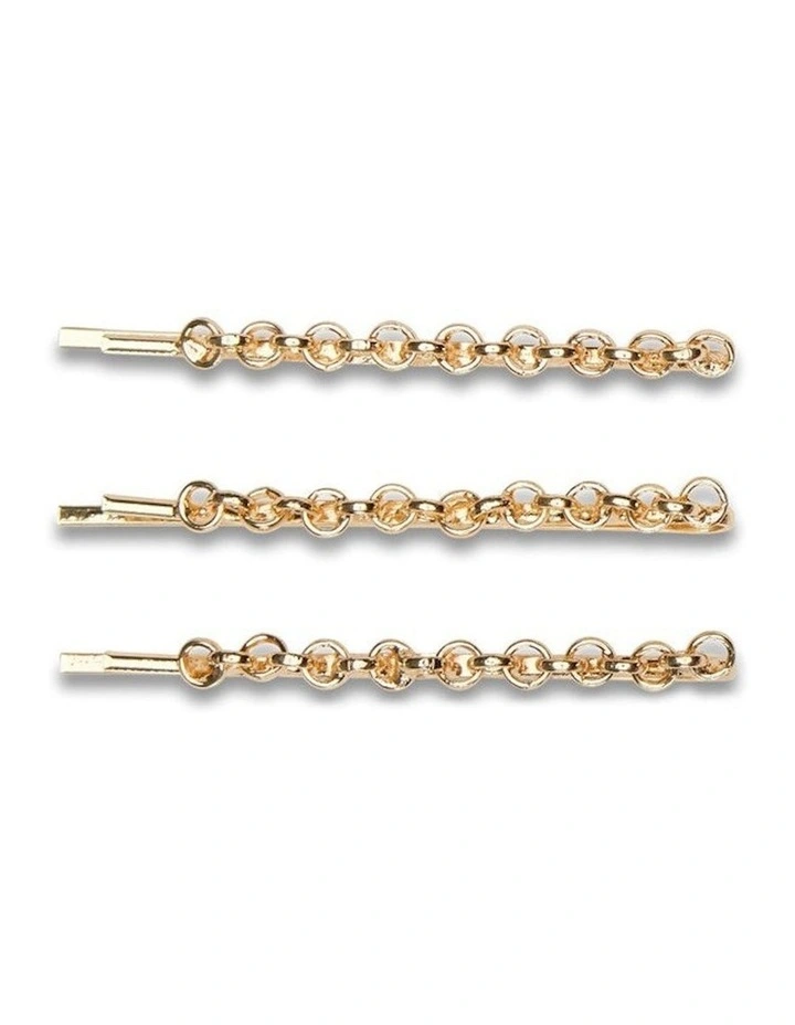 Bobbi Hair Pin Set in Gold