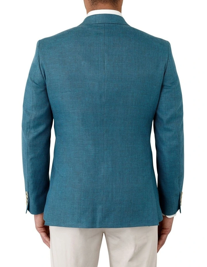 Danielle Tailored Fit Sports Jacket in Teal