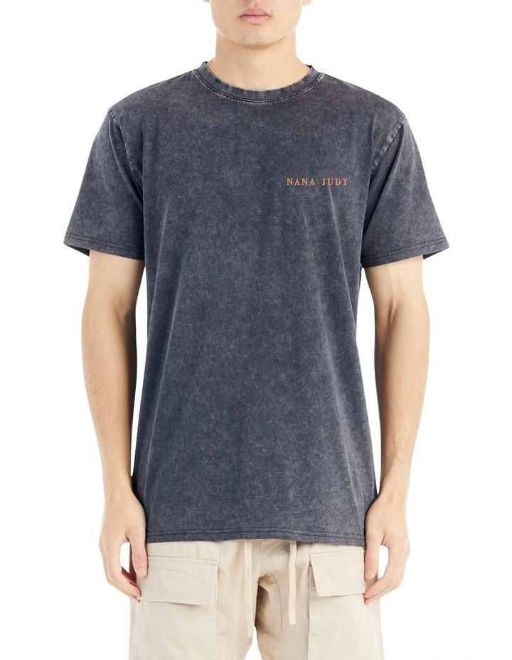 Roosevelt T-shirt in Vintage Black