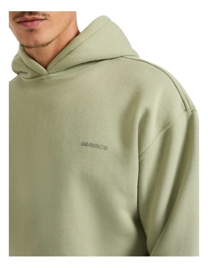 Mick Fleece Hoodie in Matcha
