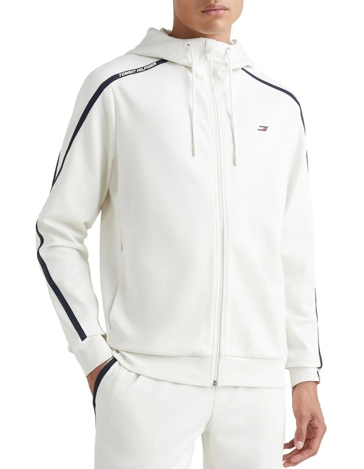Sport TH Cool Zip-Thru Hoodie in White