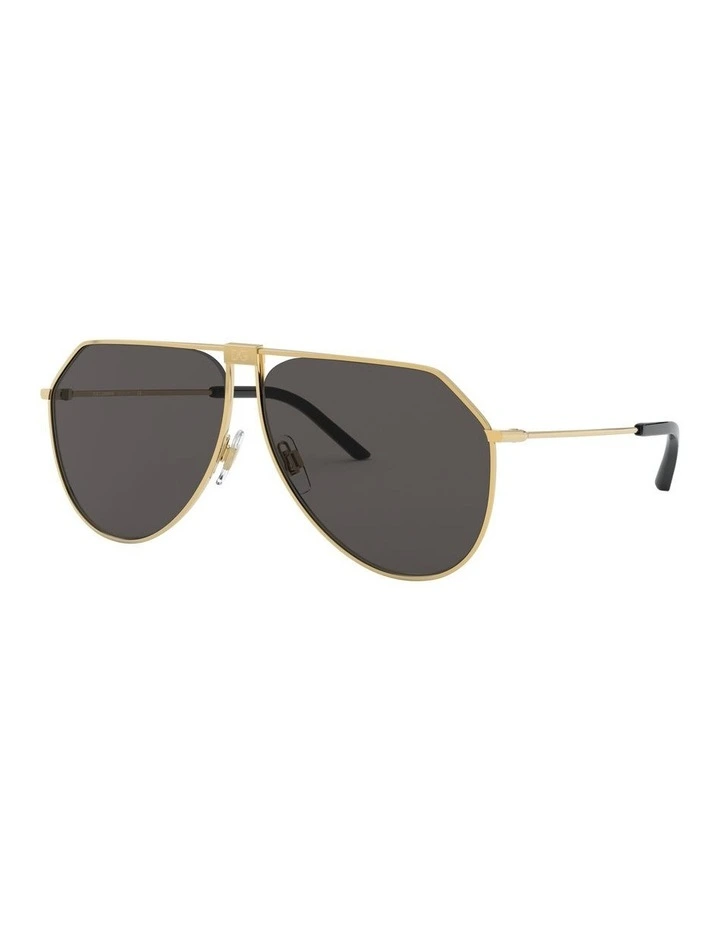 DG2248 Gold Sunglasses