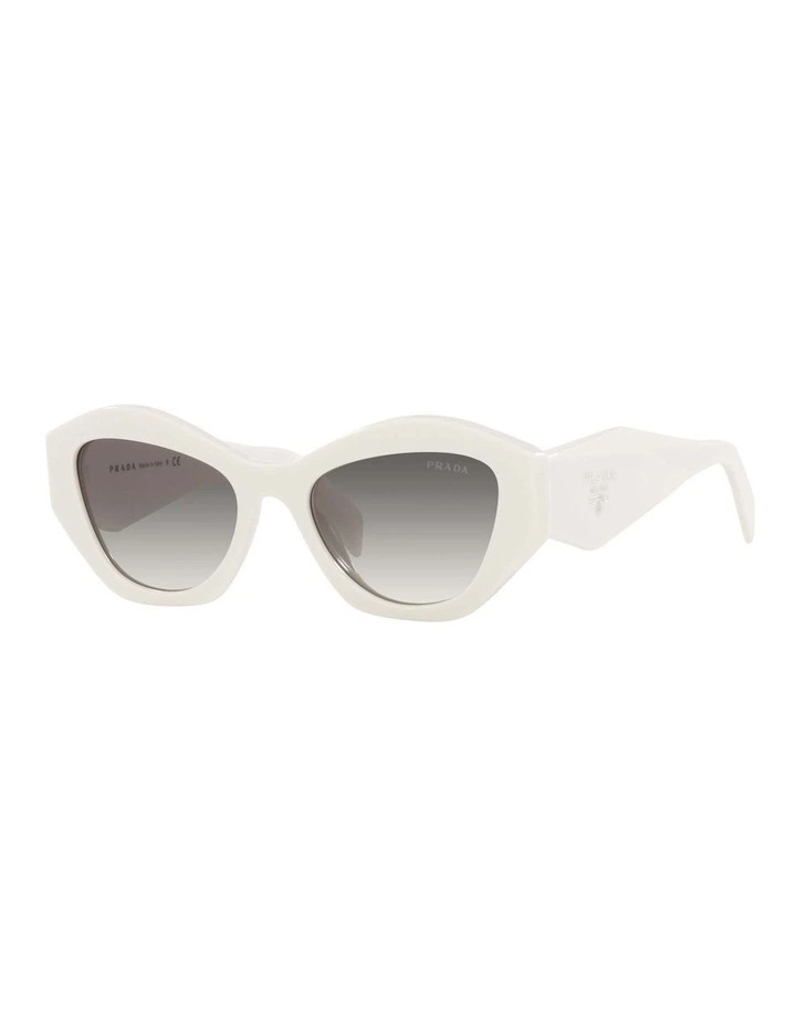 PR 07YSF White Sunglasses