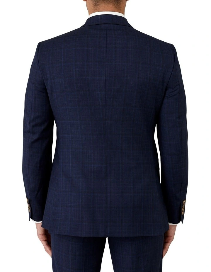 Stefano Tailored Fit Jacket in Navy