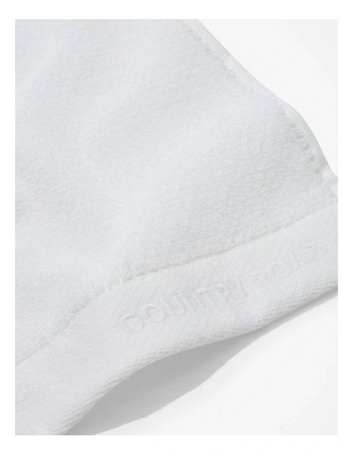 Calo Australian Cotton Hand Towel in White