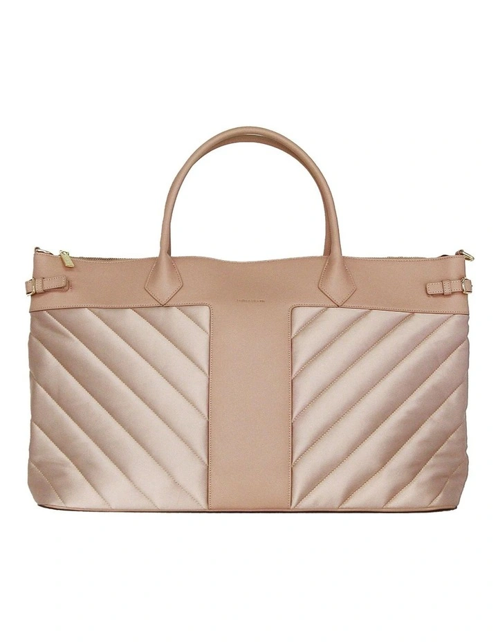 Meet Me in Paris Weekender Bag in Natural