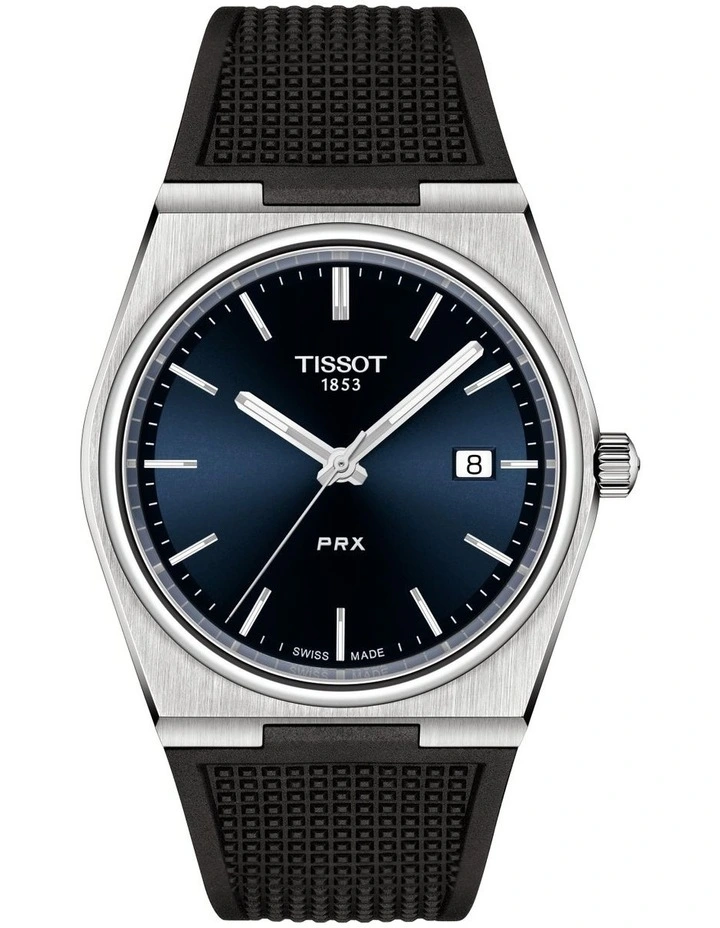 PRX T1374101704100 Watch in Blue/Black Rubber