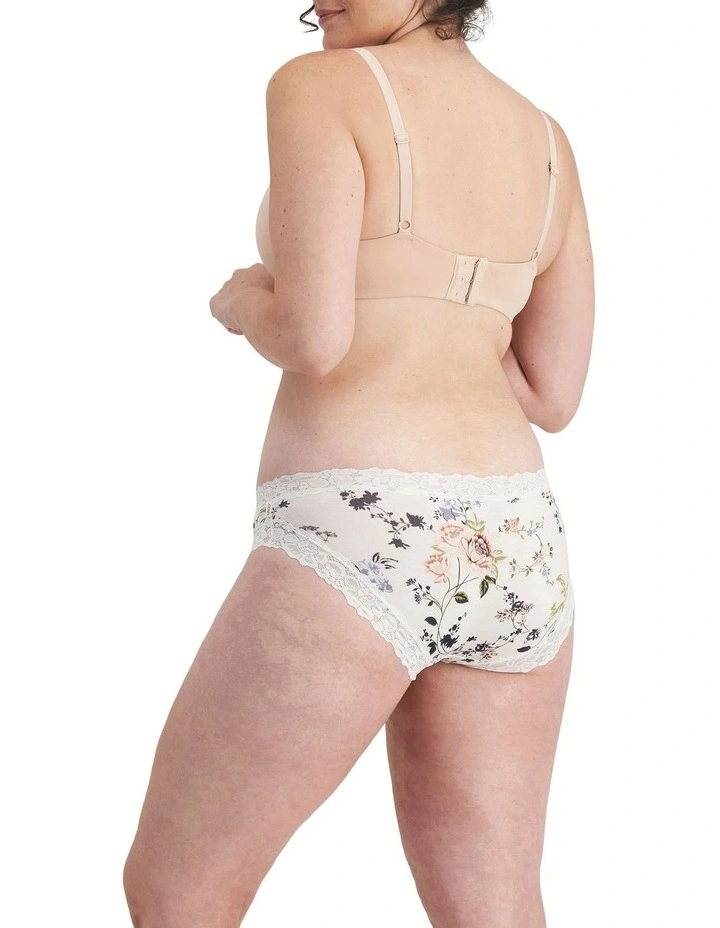 Parisienne Cotton Bikini 2 Pack in Brown