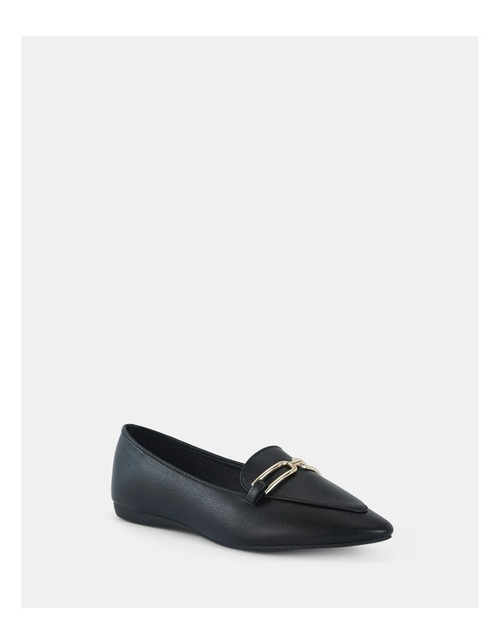 Cremona Loafer Flats in Black