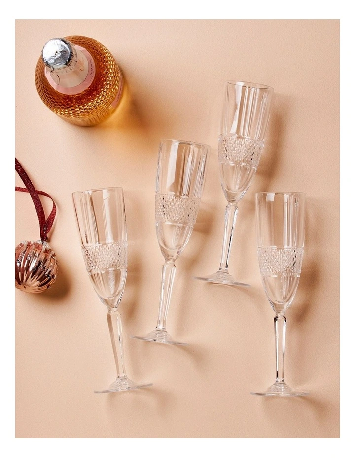 Verona Hi Ball 315ml Set of 4 in Clear