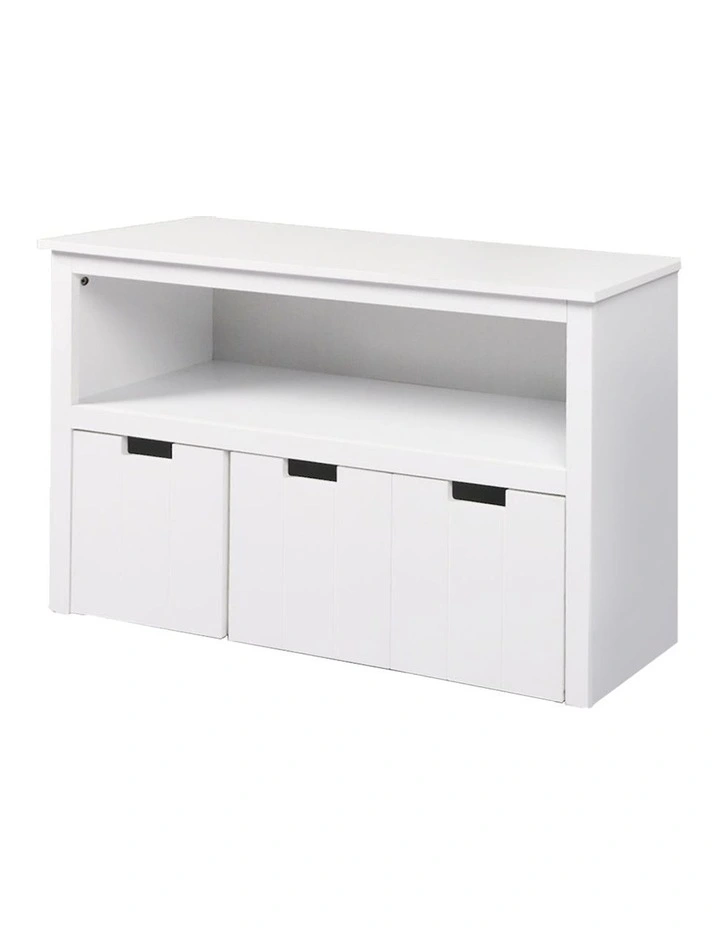 Wooden Storage Unit in White