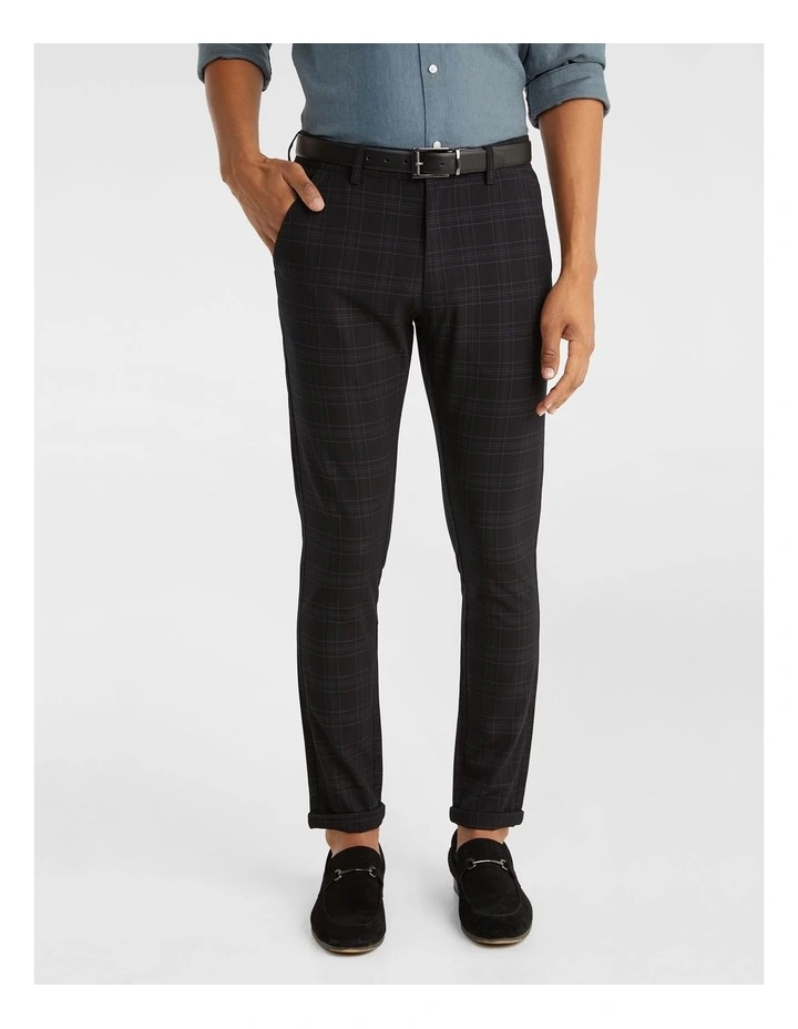 Alpa Skinny Chino in Black