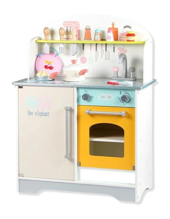High-quality MDF Board Wooden Kitchen Playset