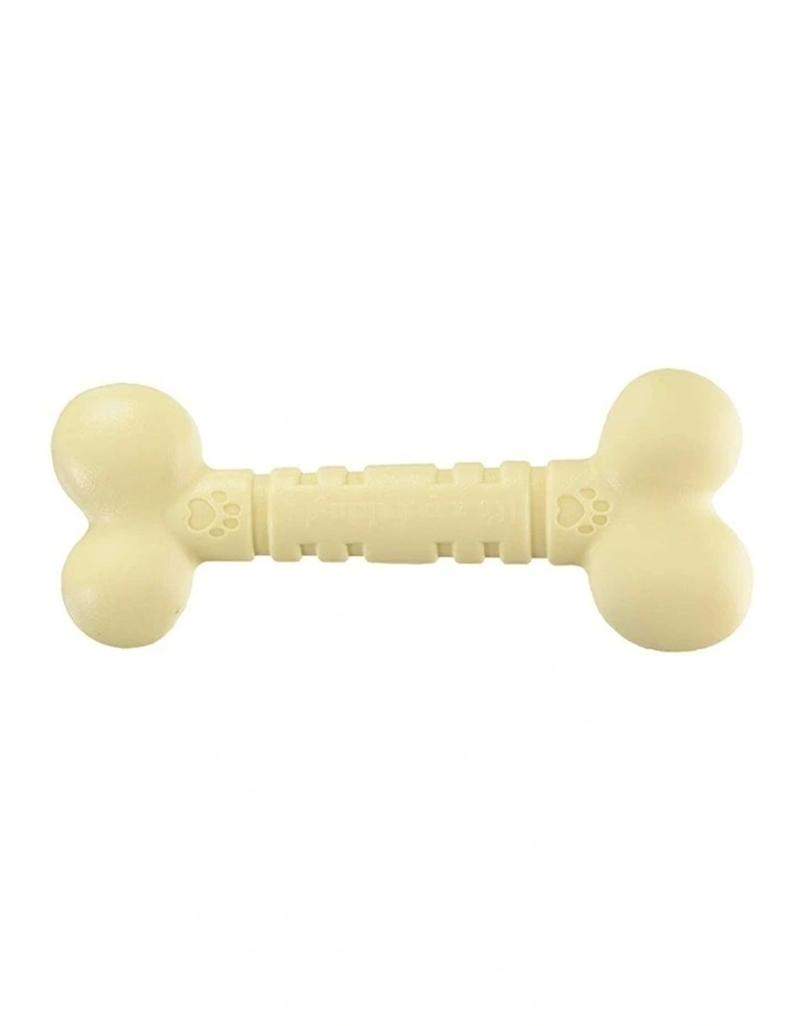 Small Rosewood Tough Toy Chicken Flavour x2 in Beige
