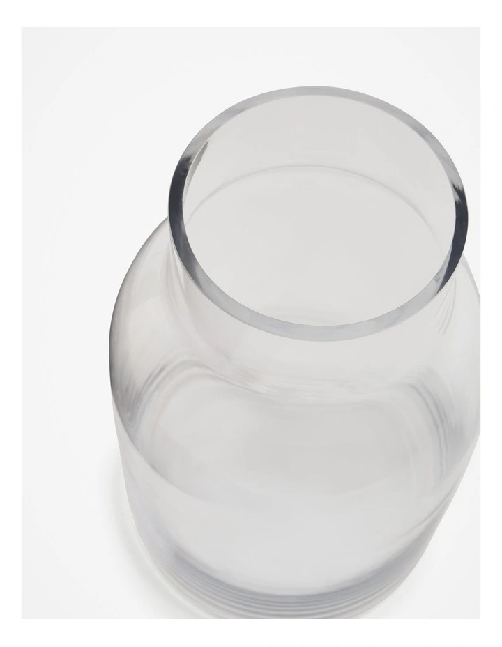 Dane Large Vase in Clear