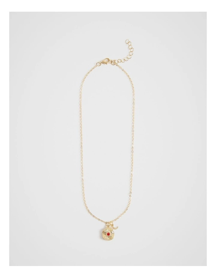 Birthstone January Necklace in Assorted