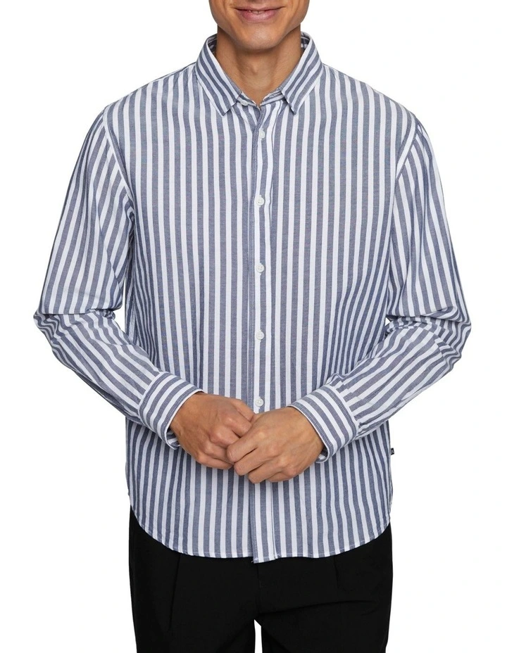 Trostol Long Sleeve Shirt in Blue