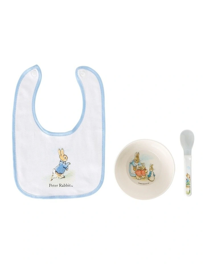First Feeding 3 Piece Set in Cream