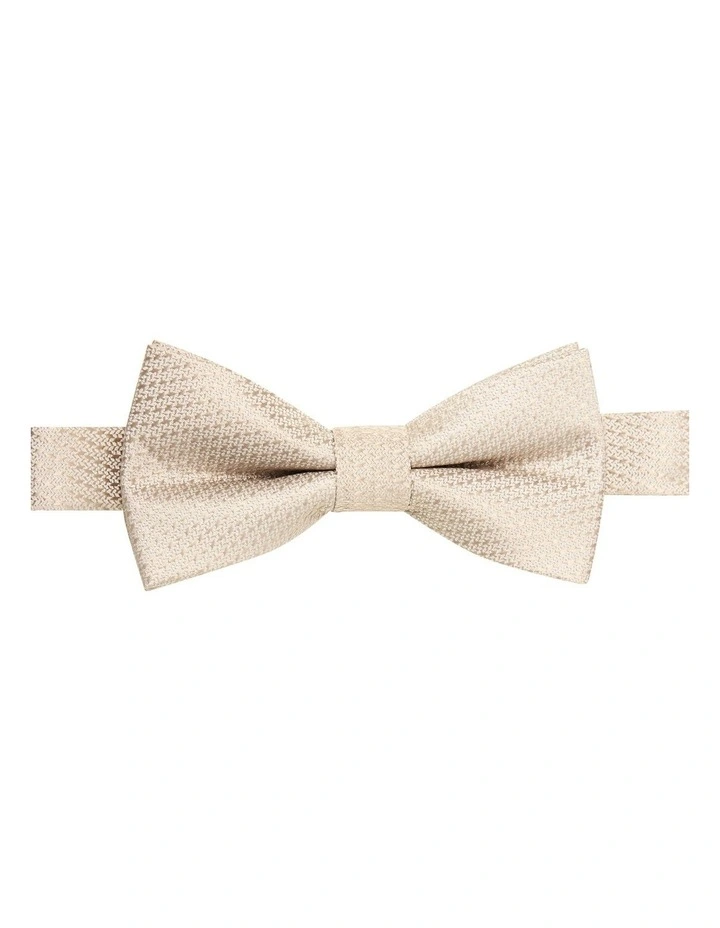 Oslo Textured Bowtie in Natural