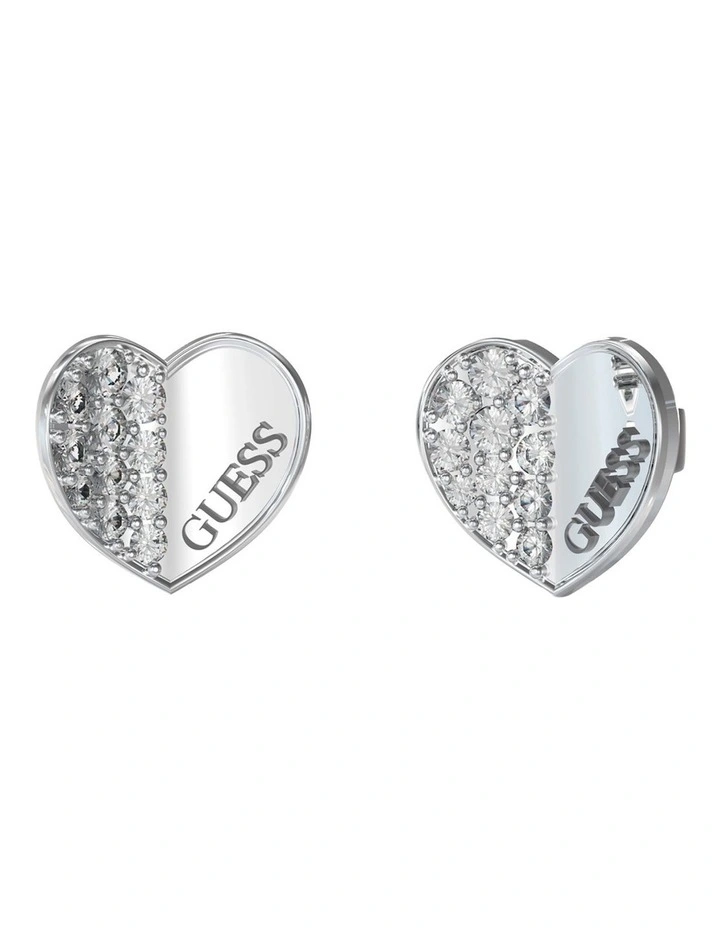 Lovely Guess Earrings in Silver