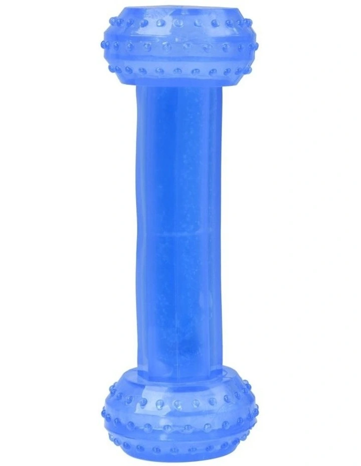 Freezy Dog Toy Dumbbell 16x5.5cm in Blue