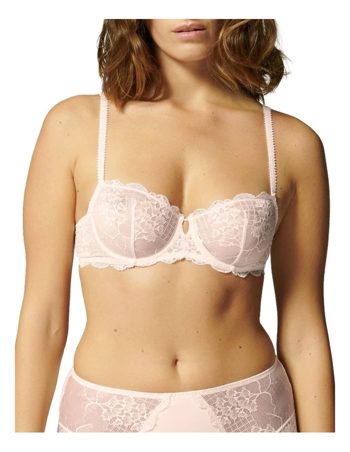 Reve Half Cup Bra in Pink