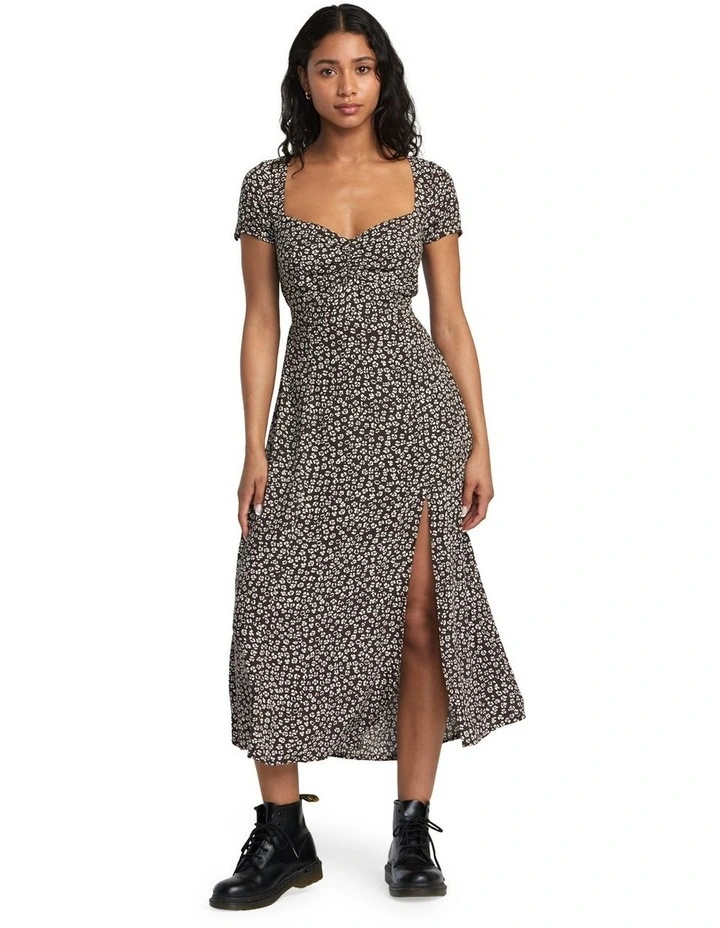 Secrets Dress in Brown