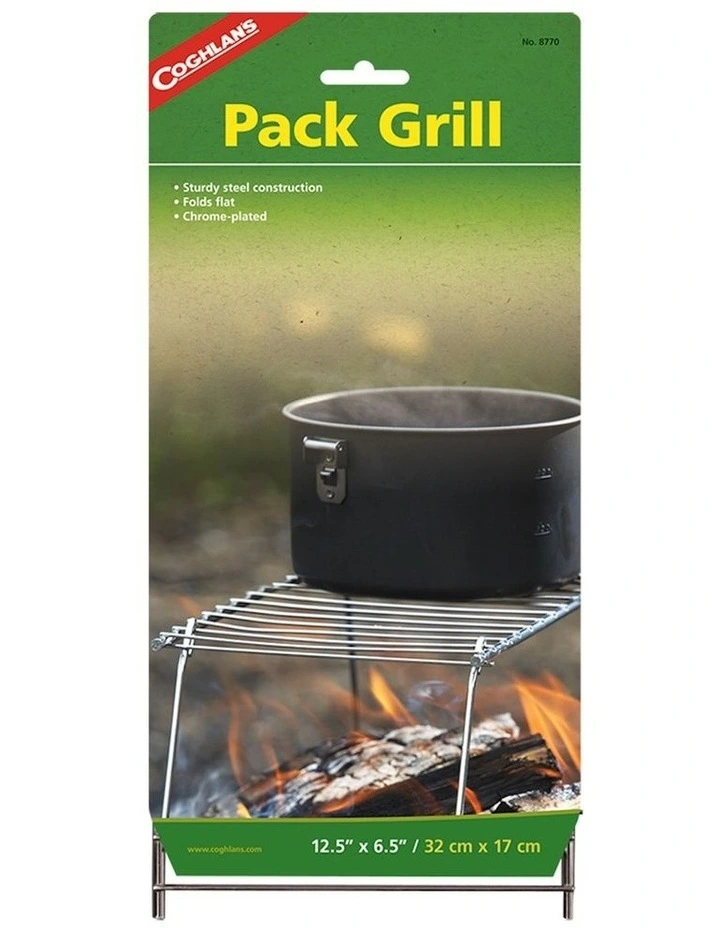 Foldable Pack Grill 32cm in Silver