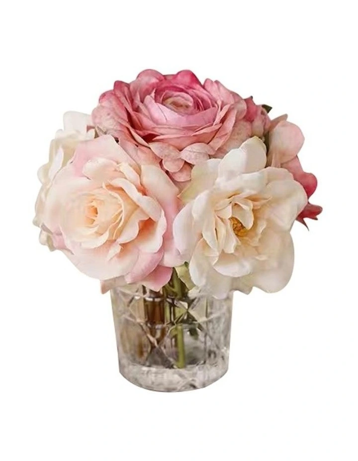 Faux Floral Design Romantic Artificial Flower Arrangement