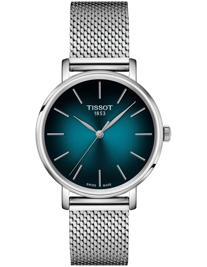 Everytime 34mm T1432101109100 Watch in Blue