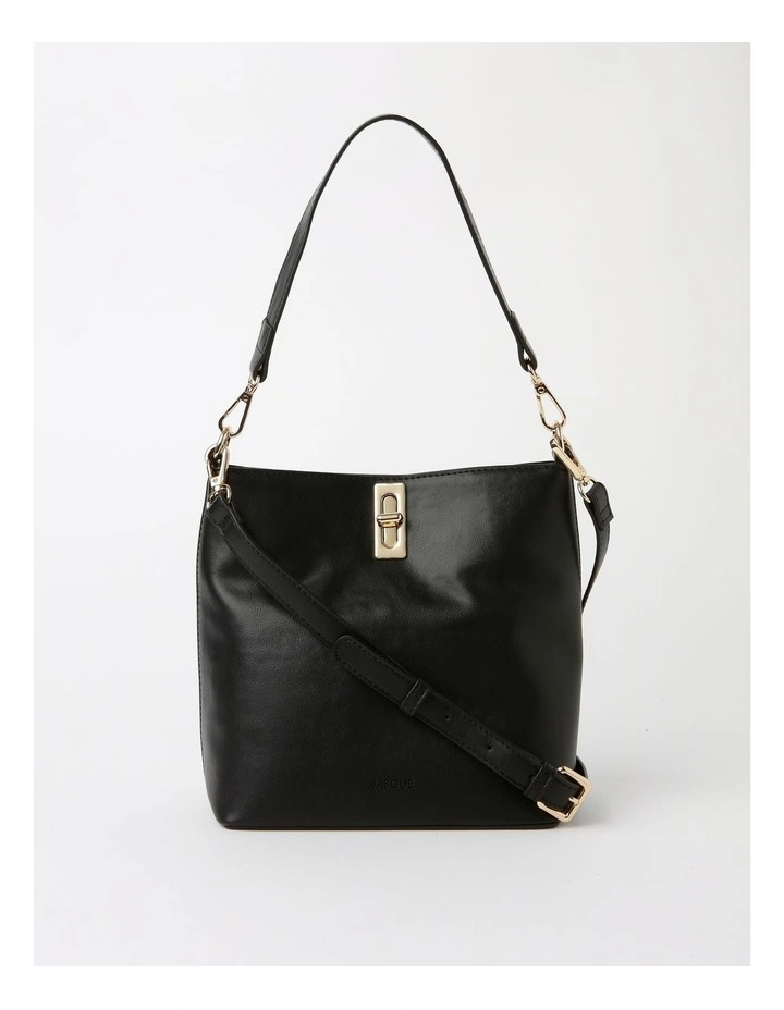 Tina Bucket Bag in Black