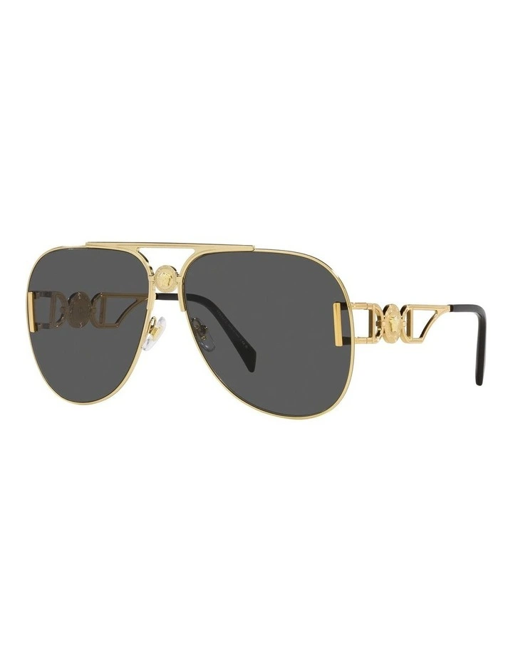 VE2255 Sunglasses in Gold