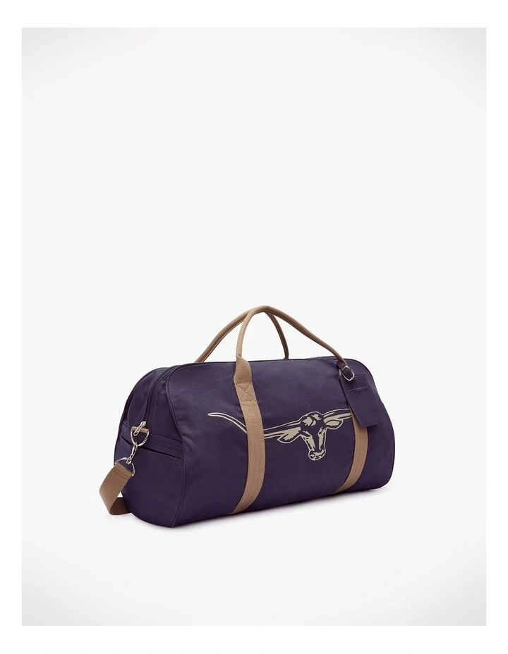 Nangar Canvas Bag in Navy/Silt