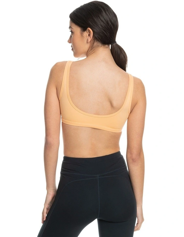 Heart Into It Low Support Sports Bra in Peach Fuzz