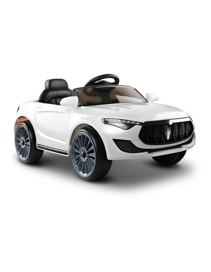 Kids Electric Ride On Car Remote Control 12V in White