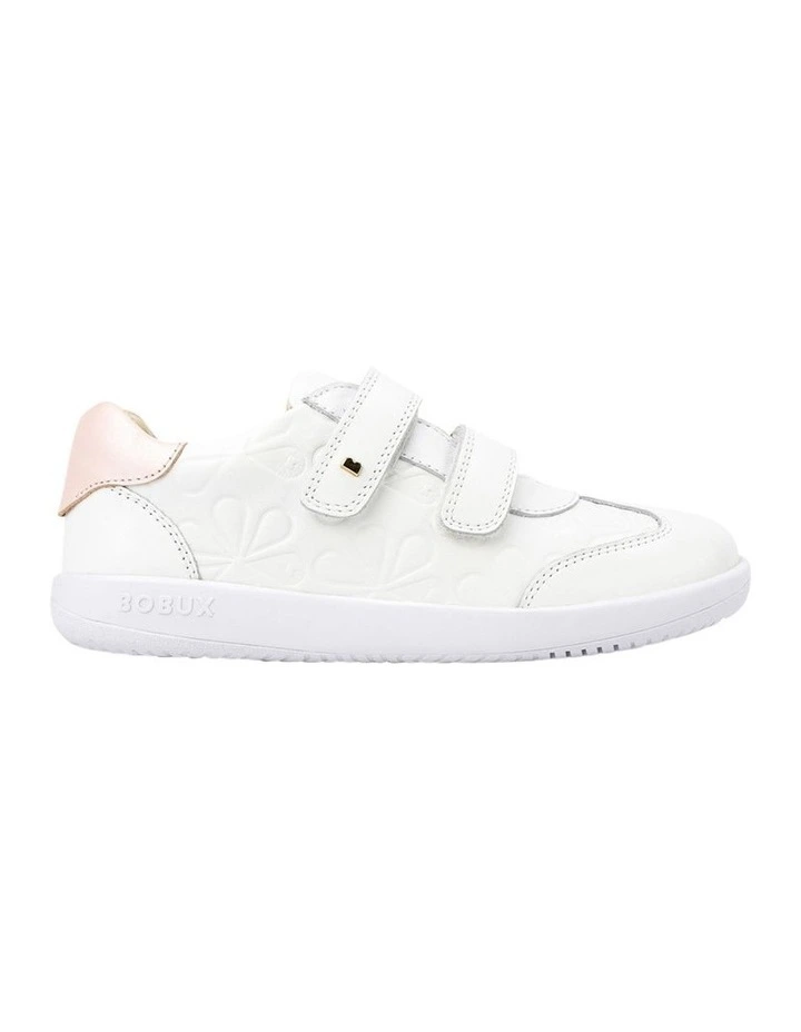 Sprite Embossed Shoes in White