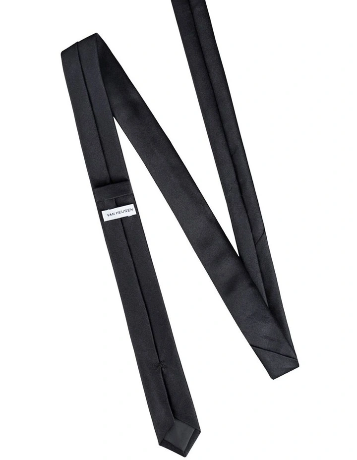 Kids Skinny Tie in Black