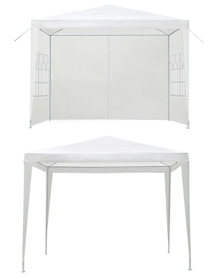 Outdoor Gazebo 3x3 4 panel in White