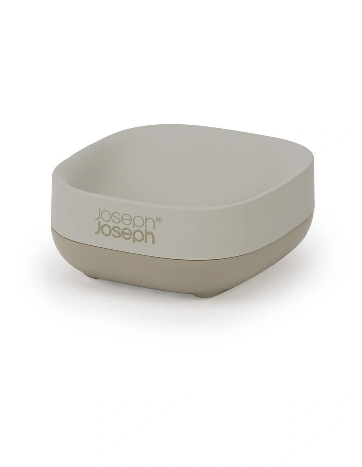 Slim Compact Soap Dish in Ecru