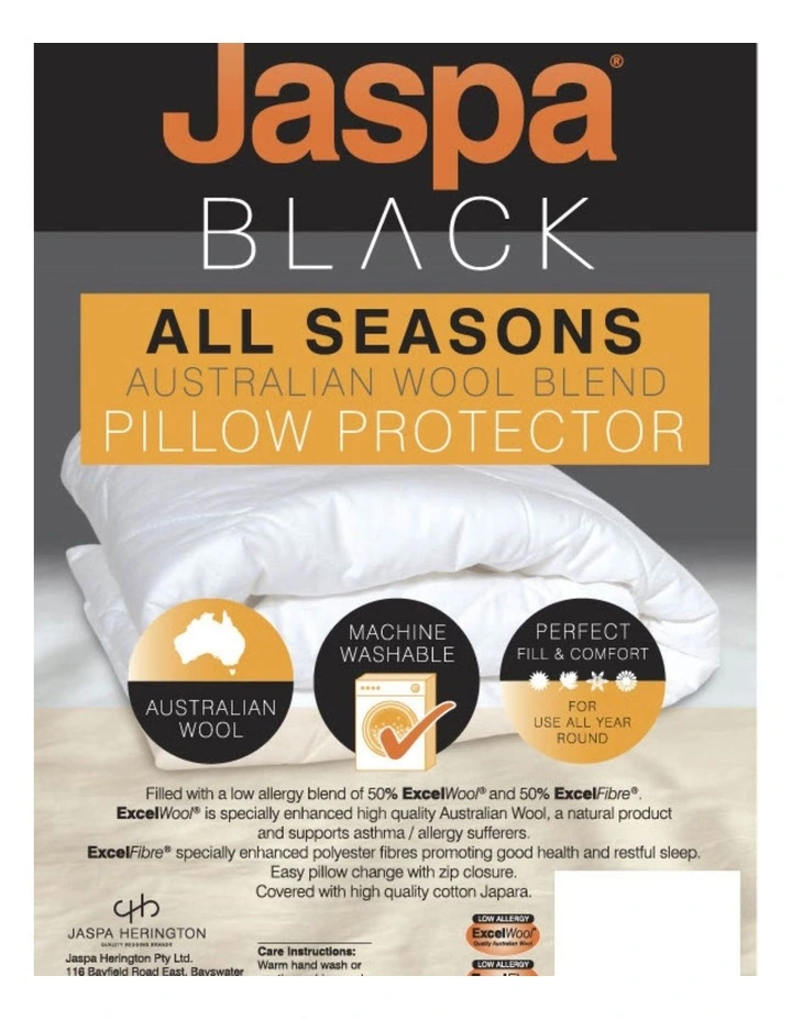 Luxury Waterproof Pillow Protector White