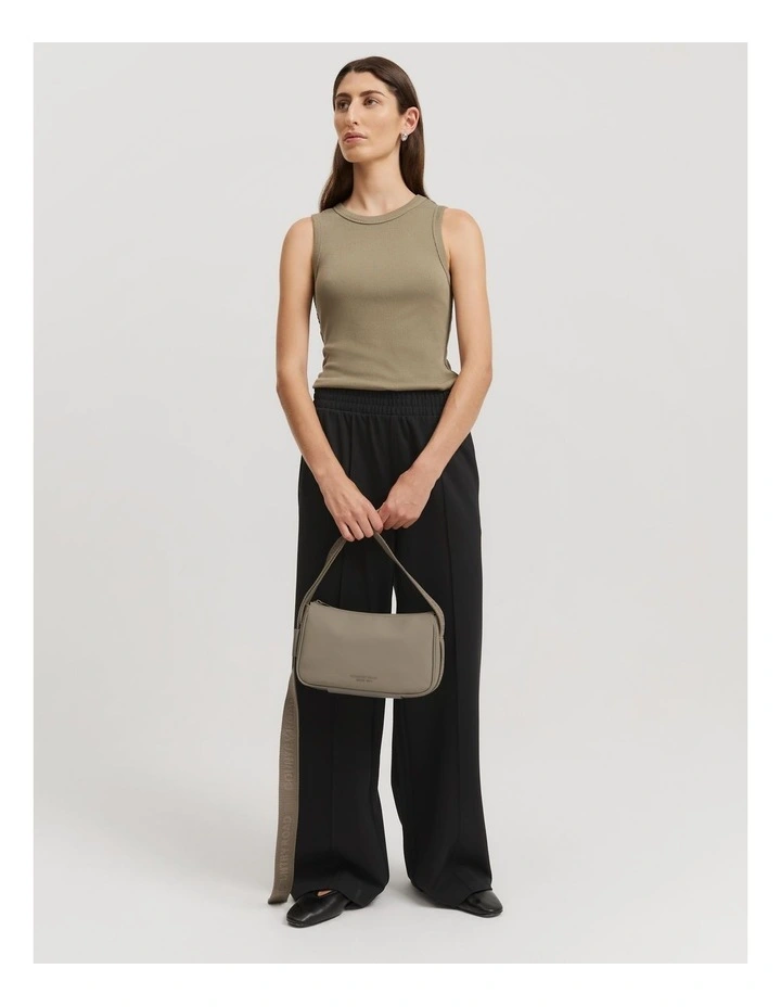 Coated Crossbody in Sicilian Olive
