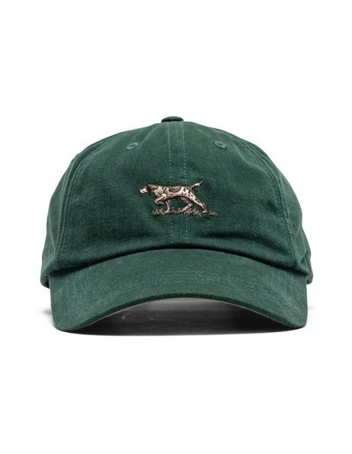 Signature Cap in Bottle Green Oxford
