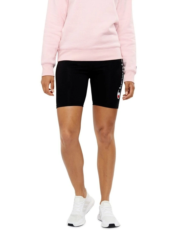 Close To Body Fit Bike Shorts Black