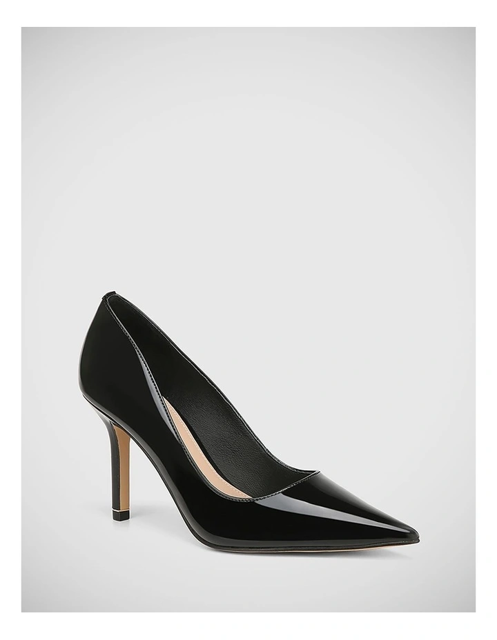 Quendra Patent Leather Pump in Black