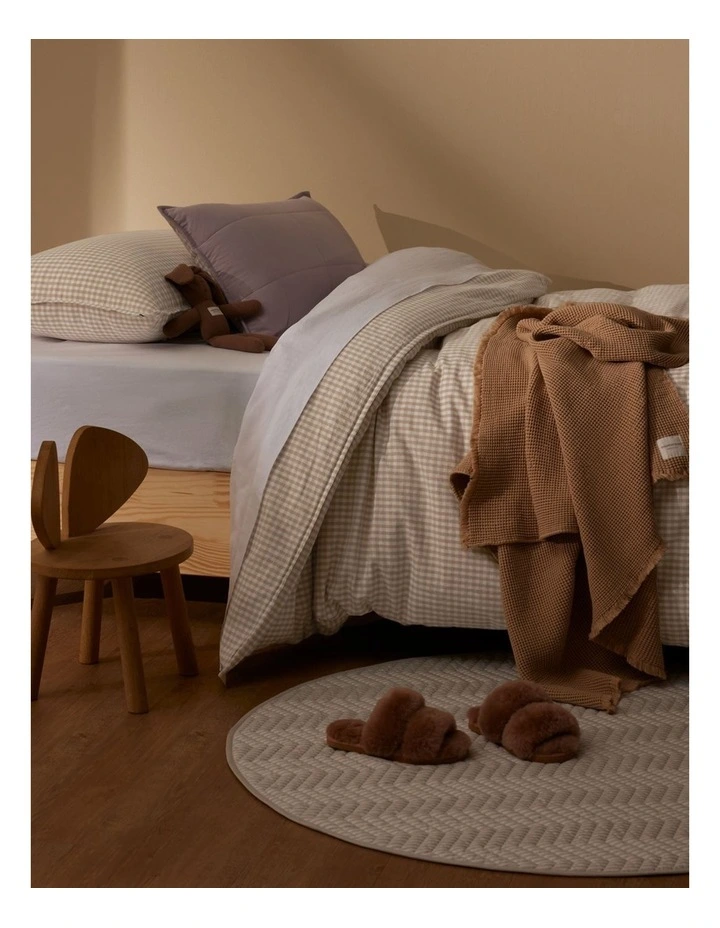 Noni Double Quilt Cover in Natural