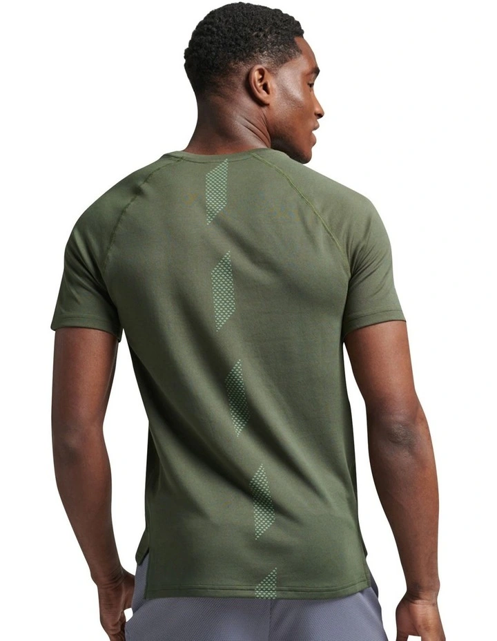 Train Active Tee in Surplus Goods Olive